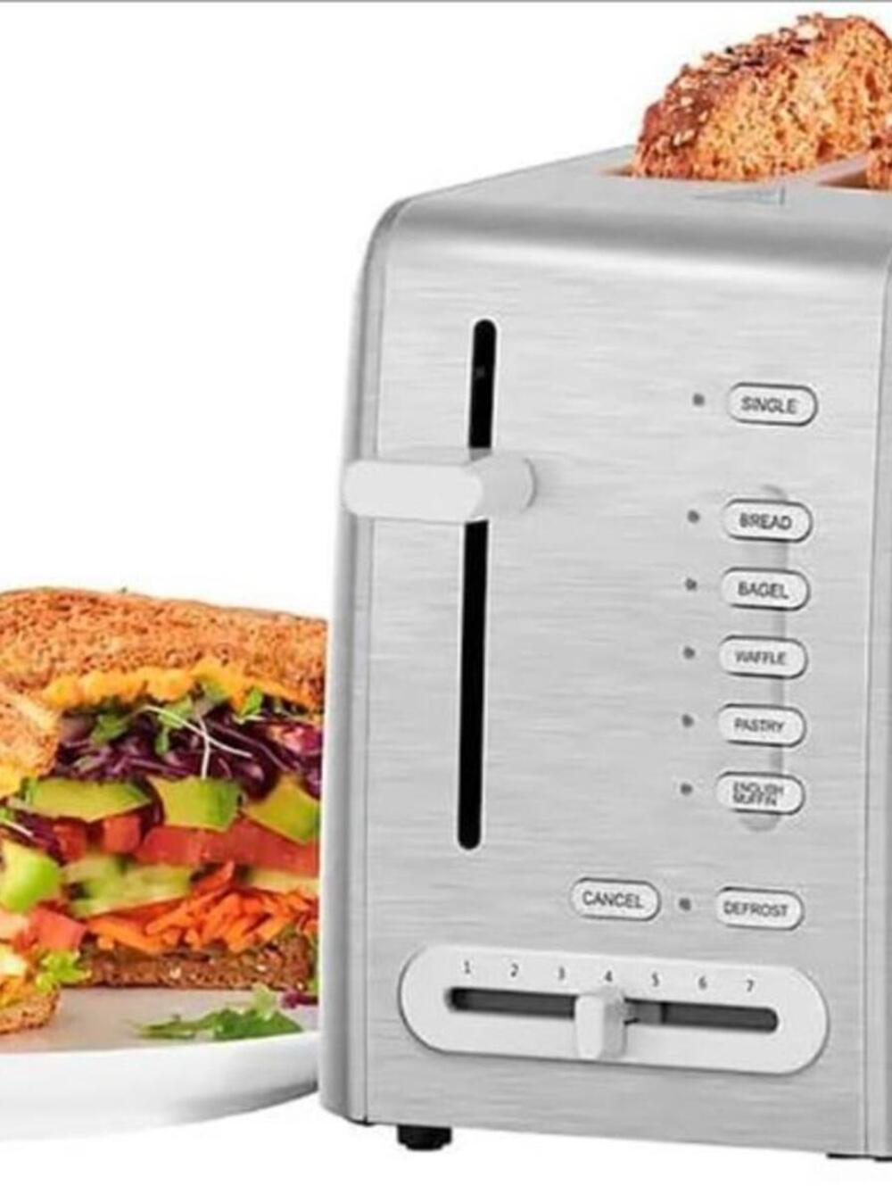 CUSINART 2 SLICE STAINLESS STEEL TOASTER